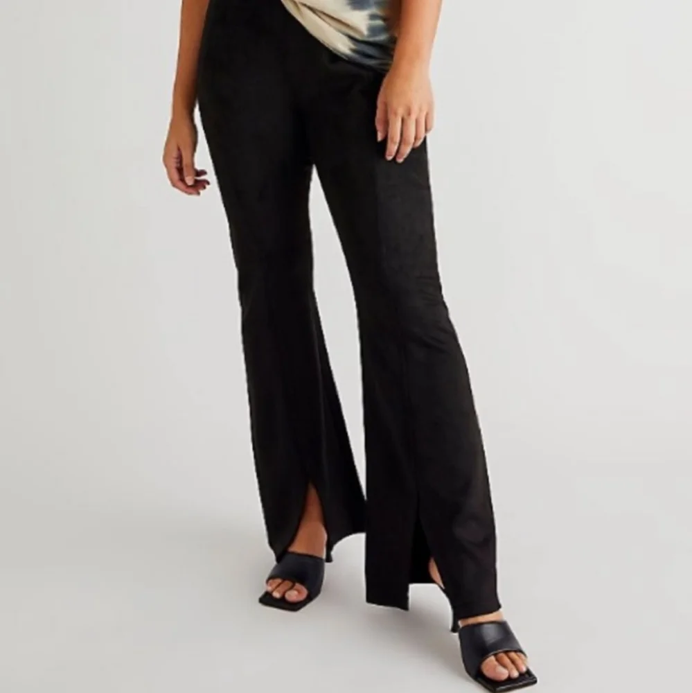 Free People real deal vegan suede pant